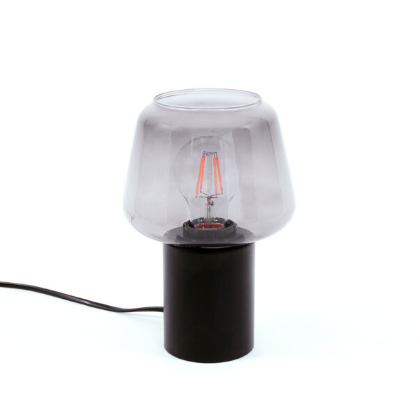 Table lamp Lux Romio – table lamps in black and steel