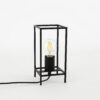 Table lamp Lux Melando – table lamps in matt black and steel