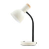 Table lamp Lux Senza – table lamps in beige and steel