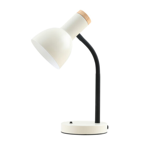 Table lamp Lux Senza – table lamps in beige and steel