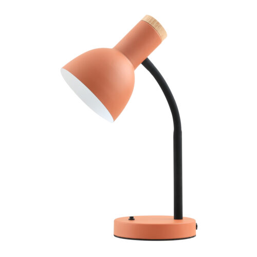 Table lamp Lux Senza 5w – table lamps in orange and steel