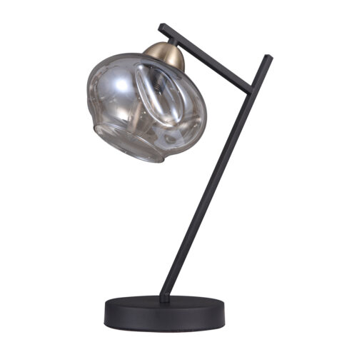 Table lamp Lux Bastiano – table lamps in matt black and steel