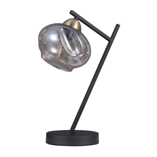 Table lamp Lux Bastiano – table lamps in matt black and steel