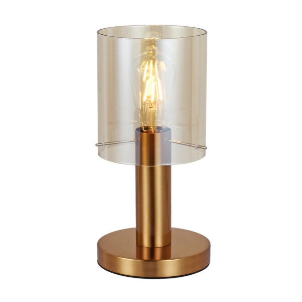 Table lamp Lux Sardo 40w – table lamps in brass and steel