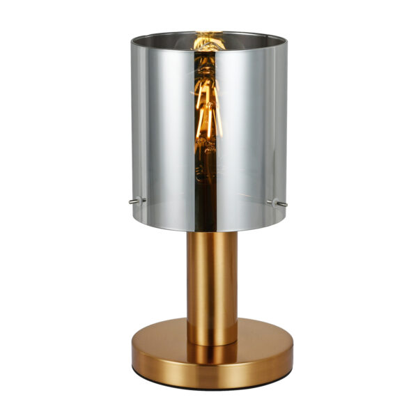 Table lamp Lux Sardo – table lamps in brass and steel