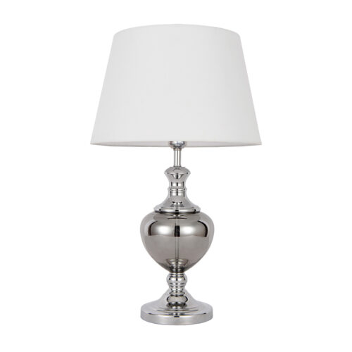 Table lamp Lux Korrez – table lamps in chrome and metal