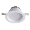 Recessed ceiling light Lux Ricardo – minimalist recessed ceiling light in white and aluminum