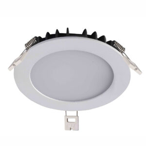 Recessed ceiling light Lux Vanity – minimalist recessed ceiling light in white and aluminum