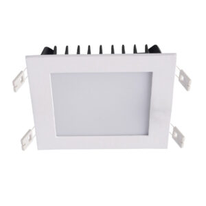 Recessed ceiling light Lux Gobby 24w – minimalist recessed ceiling light in white and aluminum