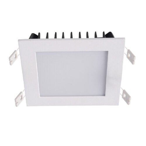Recessed ceiling light Lux Gobby 24w – minimalist recessed ceiling light in white and aluminum