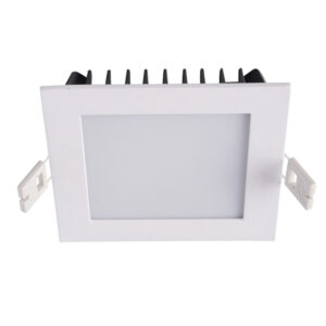 Recessed ceiling light Lux Gobby 14w – minimalist recessed ceiling light in white and aluminum