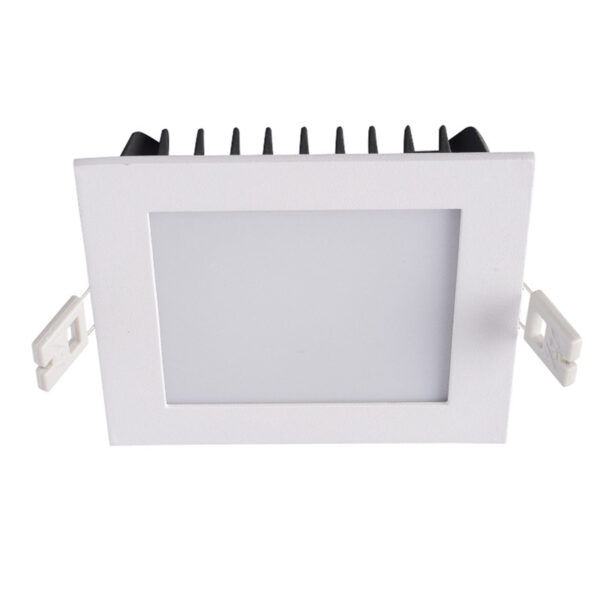 Recessed ceiling light Lux Gobby 14w – minimalist recessed ceiling light in white and aluminum