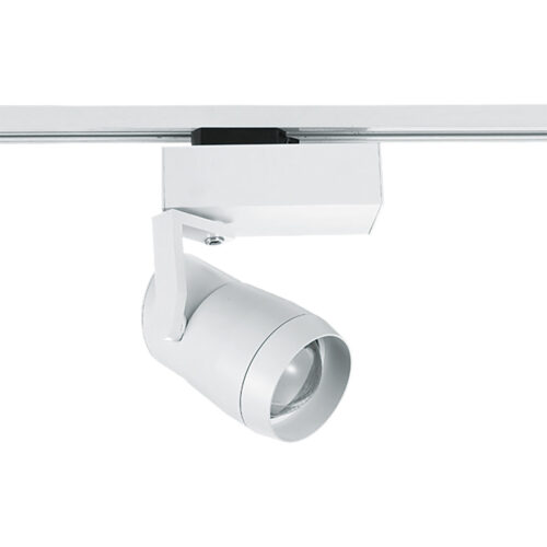 Track light projector Lux Void Custom Angle 4000K – adjustable track lighting in white and aluminum