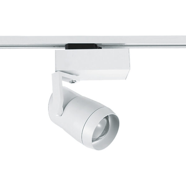 Track light projector Lux Void Custom Angle 4000K – adjustable track lighting in white and aluminum