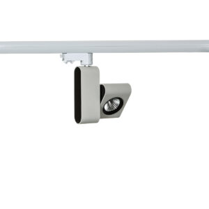 Track light projector Lux Render 3000K – adjustable track lighting in white