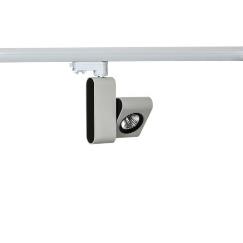 Track light projector Lux Render 3000K – adjustable track lighting in white