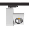 Track light projector Lux Render 4000K – adjustable track lighting in white
