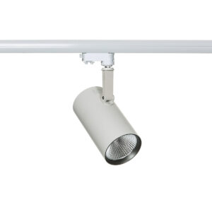 Track light projector Lux Russo L 3000K – adjustable track lighting in white