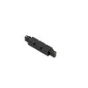 Track lighting accessorie Lux 3 phase - I joint - black – track lighting accessories in black and plastic