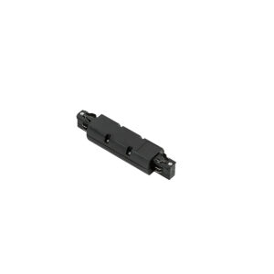 Track lighting accessorie Lux 3 phase - I joint - black – track lighting accessories in black and plastic