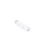 Track lighting accessorie Lux 3 phase - I joint - white – track lighting accessories in white and plastic