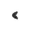 Track lighting accessorie Lux 3 phase - L joint - black – track lighting accessories in black and plastic