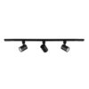 Track light set Lux Lumsi 35w – track light sets in sandblasted black