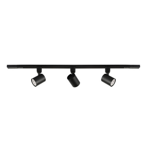 Track light set Lux Lumsi 35w – track light sets in sandblasted black