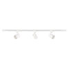 Track light set Lux Lumsi – track light sets in sandy white