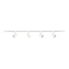 Track light set Lux Lumsi – track light sets in white