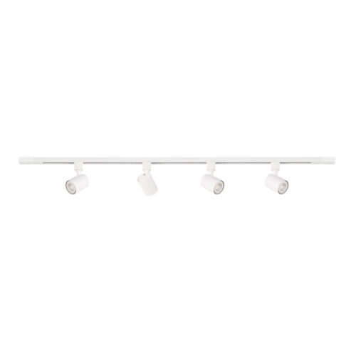 Track light set Lux Lumsi – track light sets in white