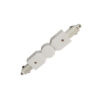 Track lighting accessorie Lux Marvi Connector Angular – track lighting accessories in white and plastic