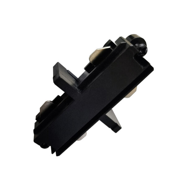 Track lighting accessorie Lux Marvi Connector Parallel Short – track lighting accessories in black and plastic