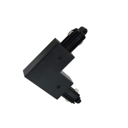 Track lighting accessorie Lux Marvi Connector Type L-Int – track lighting accessories in black and plastic