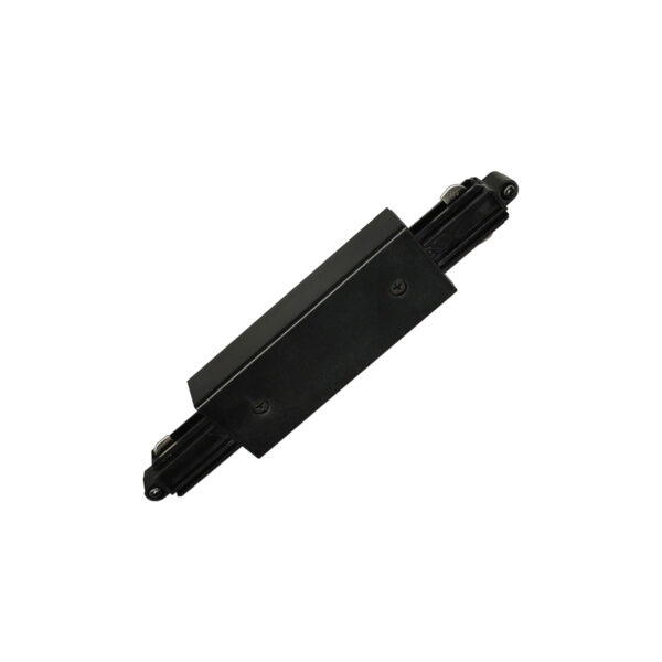 Track lighting accessorie Lux Marvi Connector Parallel Long – track lighting accessories in black and plastic