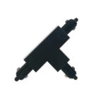 Track lighting accessorie Lux Marvi Connector Type T-Int – track lighting accessories in black and plastic