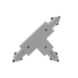 Track lighting accessorie Lux Marvi Connector Type T-Int – track lighting accessories in white and plastic
