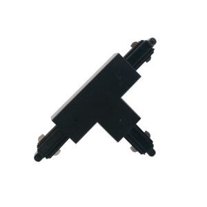 Track lighting accessorie Lux Marvi Connector Type T-Ext – track lighting accessories in black and plastic