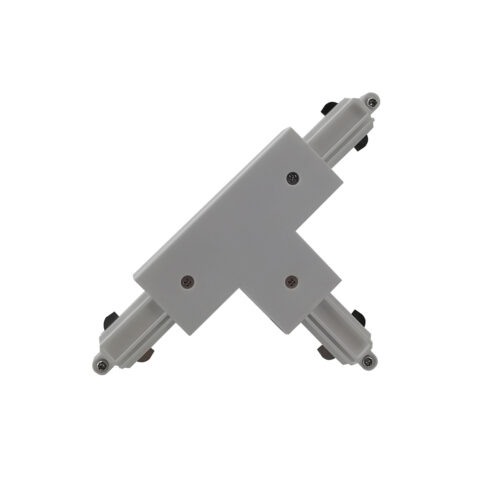 Track lighting accessorie Lux Marvi Connector Type T-Ext – track lighting accessories in white and plastic