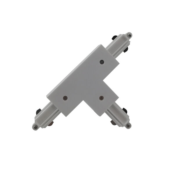 Track lighting accessorie Lux Marvi Connector Type T-Ext – track lighting accessories in white and plastic