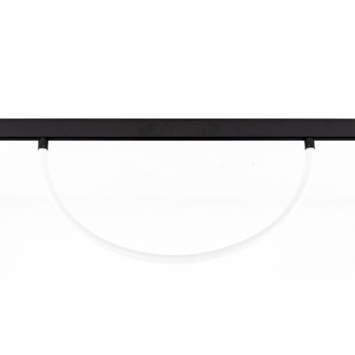 Magnetic rail light Lux Light Arc – magnetic rail lights in black and aluminum