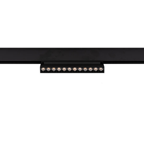 Magnetic rail light Lux Norman – magnetic rail lights in black and aluminium