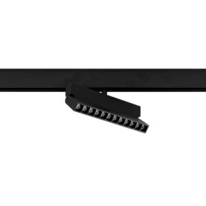 Magnetic rail light Lux Norman Roto 12w – magnetic rail lights in black and aluminum