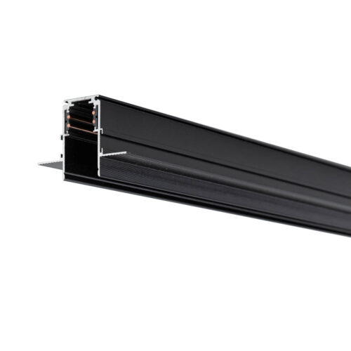 Accessories for track lighting Lux Magnetic Track 2 m Recessed – accessories for track lighting in black and aluminum