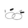 Accessories for track lighting Lux Magnetic Track Suspension Kit 2 pc – accessories for track lighting in black and metal