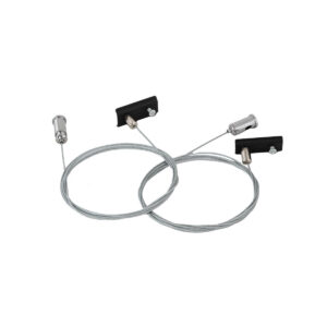 Accessories for track lighting Lux Magnetic Track Suspension Kit 2 pc – accessories for track lighting in black and metal