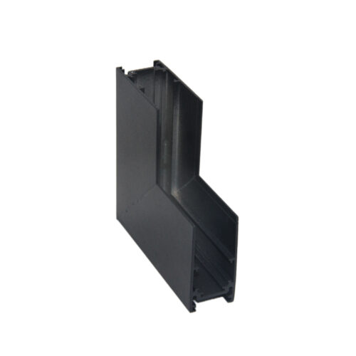 Accessories for track lighting Lux Magnettic Track Ceiling Wall Connector – accessories for track lighting in black and aluminum