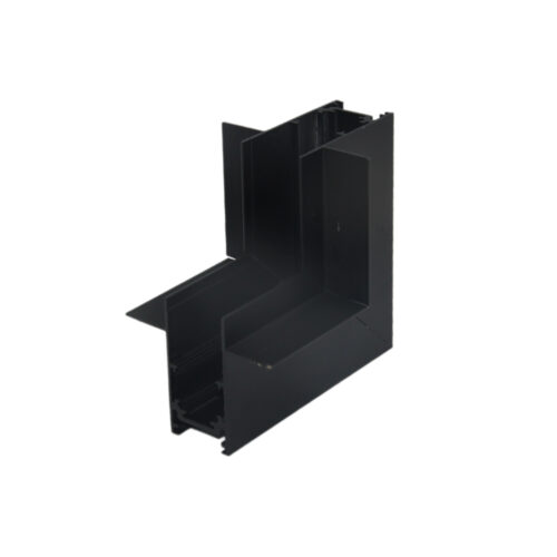 Accessories for track lighting Lux Magnettic Track Ceiling Wall Connector Recessed – accessories for track lighting in black and aluminum