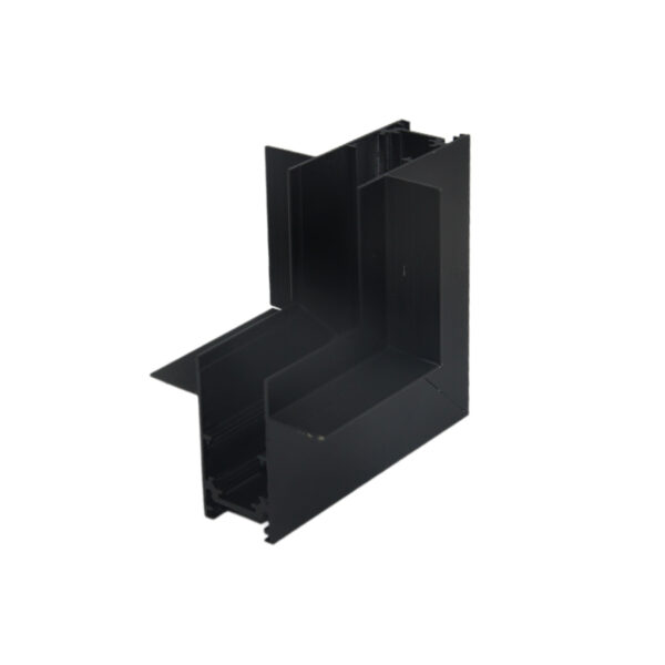 Accessories for track lighting Lux Magnettic Track Ceiling Wall Connector Recessed – accessories for track lighting in black and aluminum