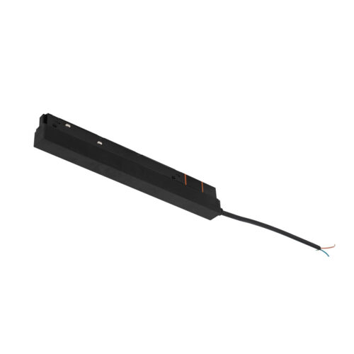 Accessories for track lighting Lux Magnetic Track Power Supply 200W – accessories for track lighting in black and plastic